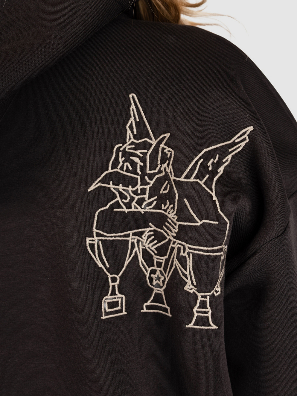 Beyond Medals Angel 2.0 Hoodie black/grey