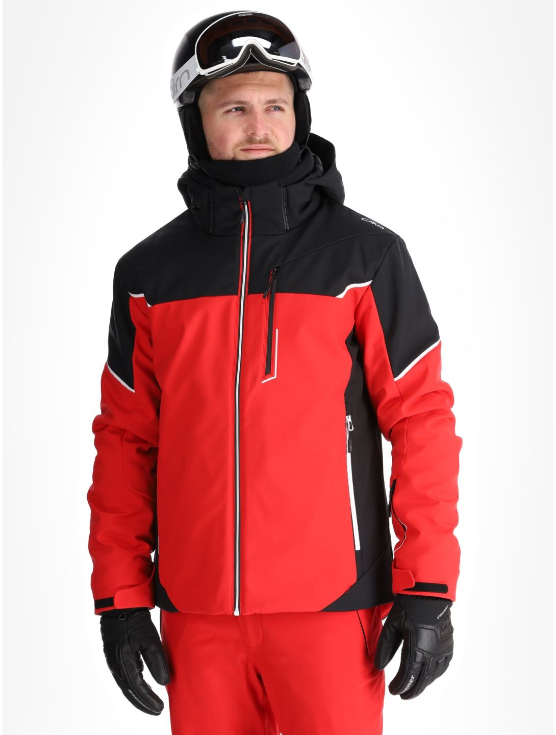 33W0897 softshell ski-jas heren