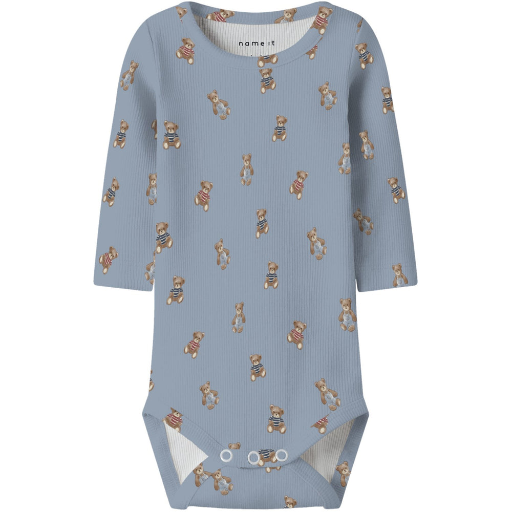 Køb Name It Blue Fog Nbmdenkab Ls Body
