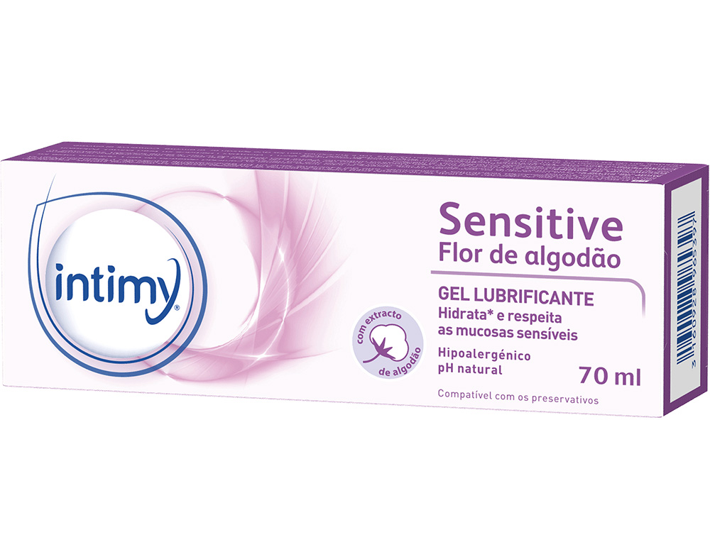 GEL INTIMY LUBRIFICANTE FLOR DE ALGODÃO 70ML