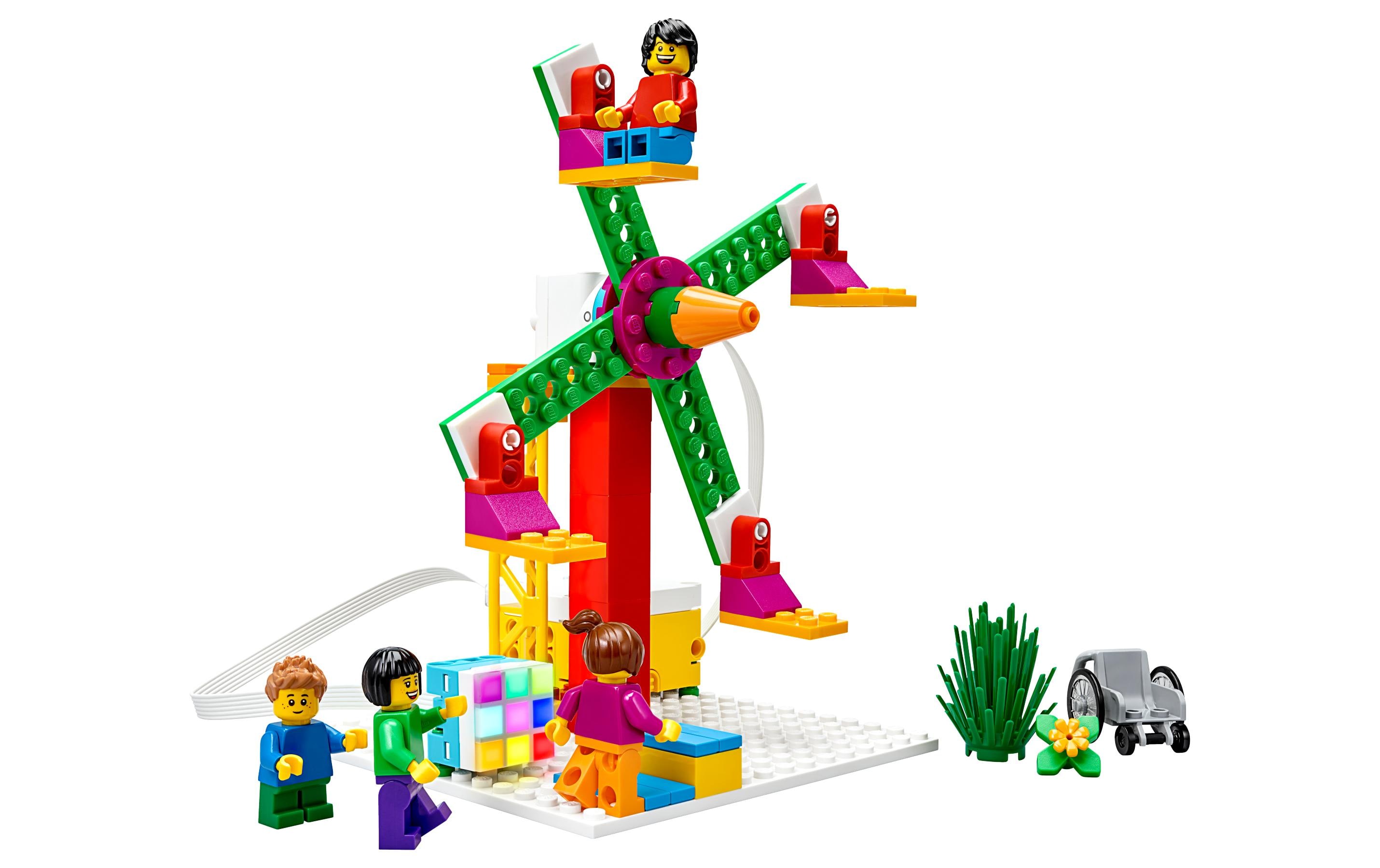LEGO Education SPIKE Essential-Set<br>Set mit 449 Teilen für intuitives und einfaches Bauen