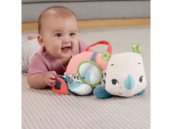 Fisher Price Planet Friends Tummy Time Rhino
