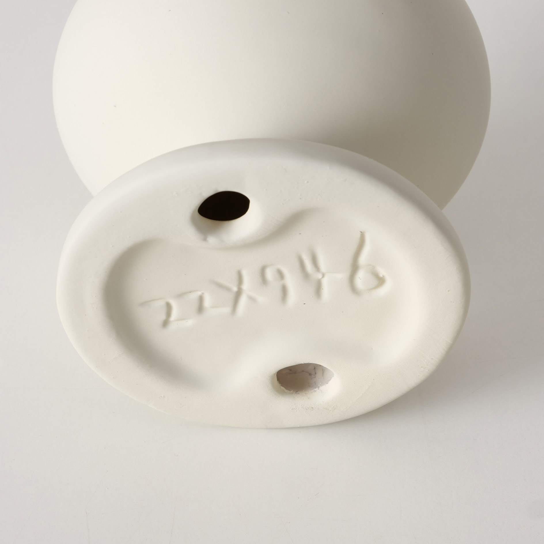 Kerzenleuchter - weiß oder creme - sortiert - 12 cm hoch