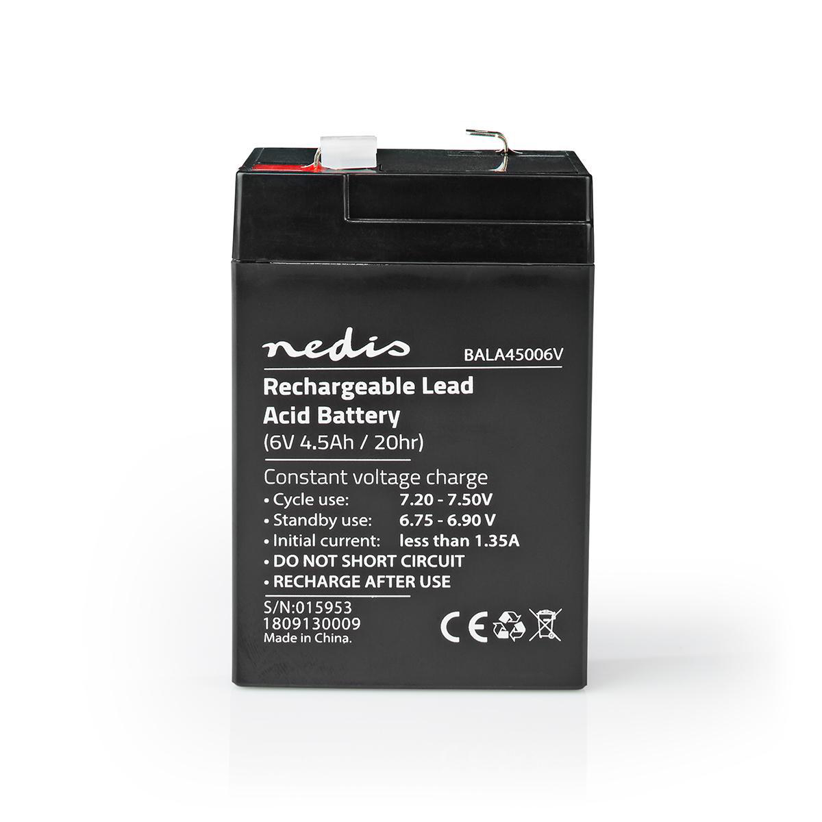 Nedis BALA45006V Oplaadbare Loodaccu