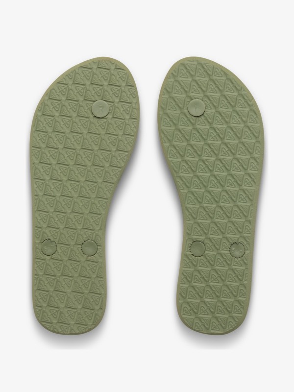 Viva Iridescent Tongs Vert Femme