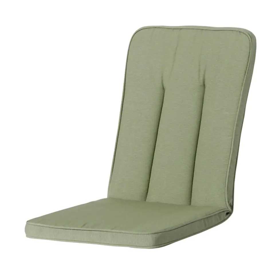 Madison - Tuinkussen Exelsior Panama sage - Ca. 110x48 cm - Set van 4