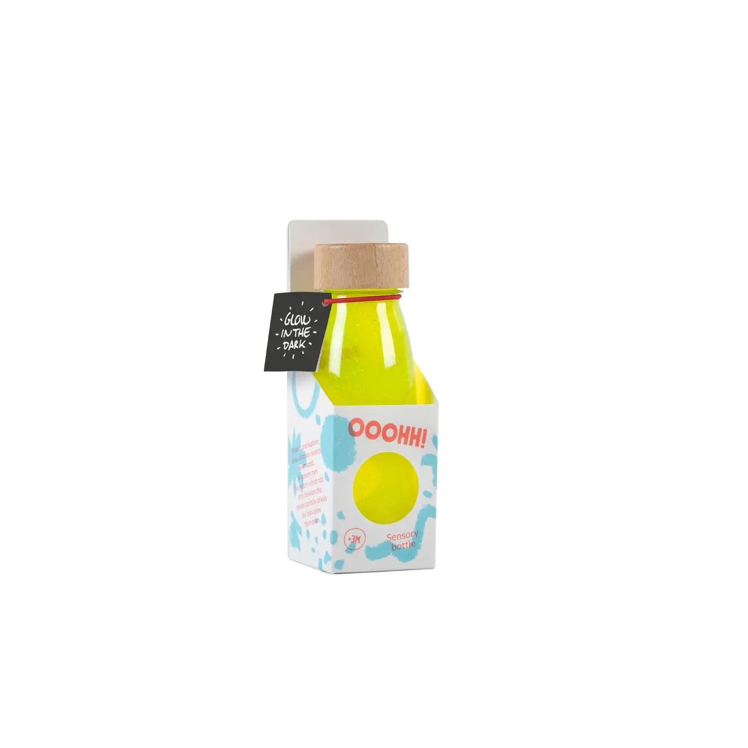 Petit Boum | Sensorische Fles | Float Yellow Fluor