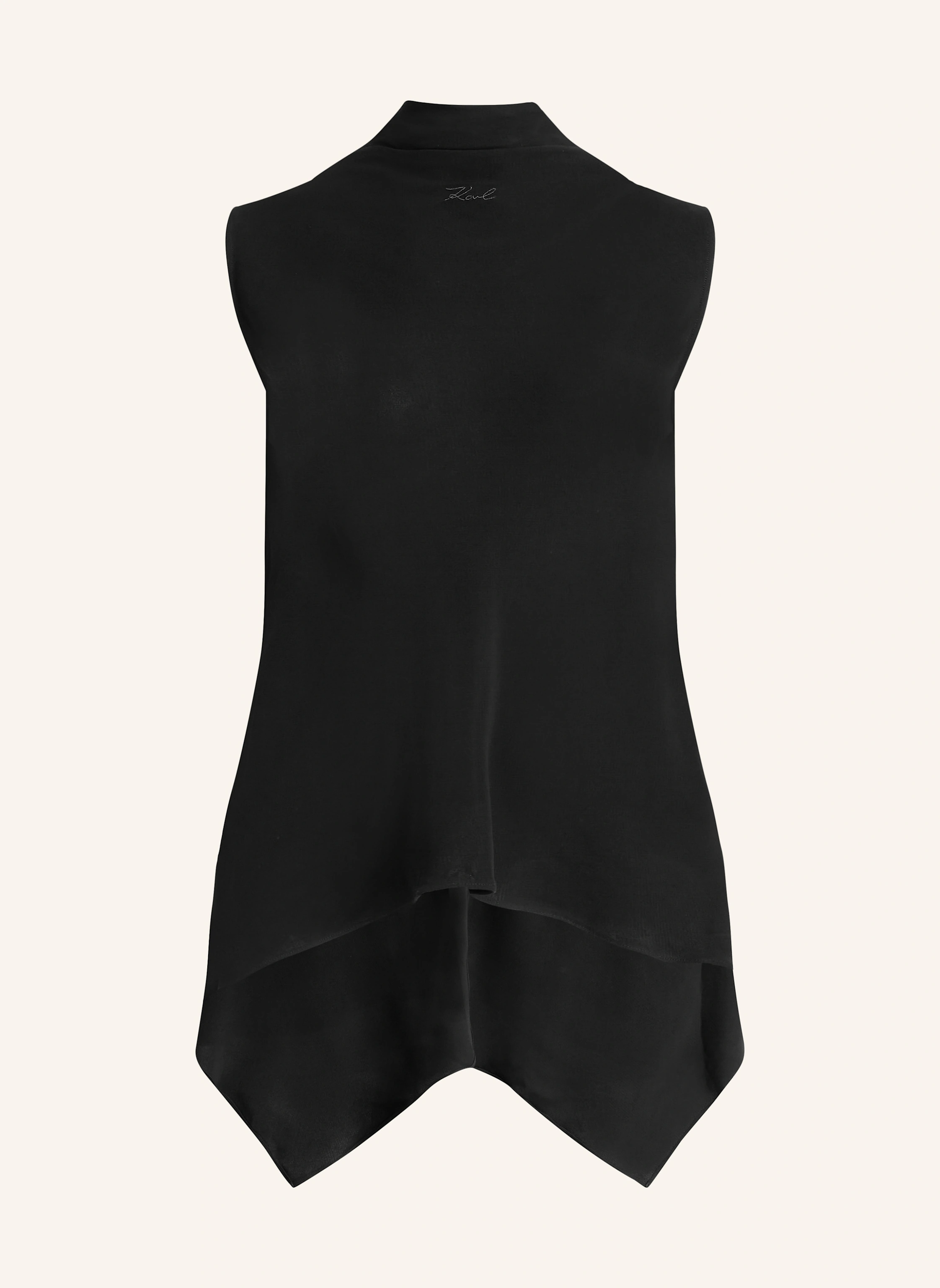 KARL LAGERFELD ÄRMELLOSE BLUSE