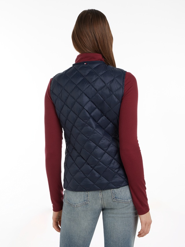 Tommy Hilfiger Steppweste mit Logostickerei