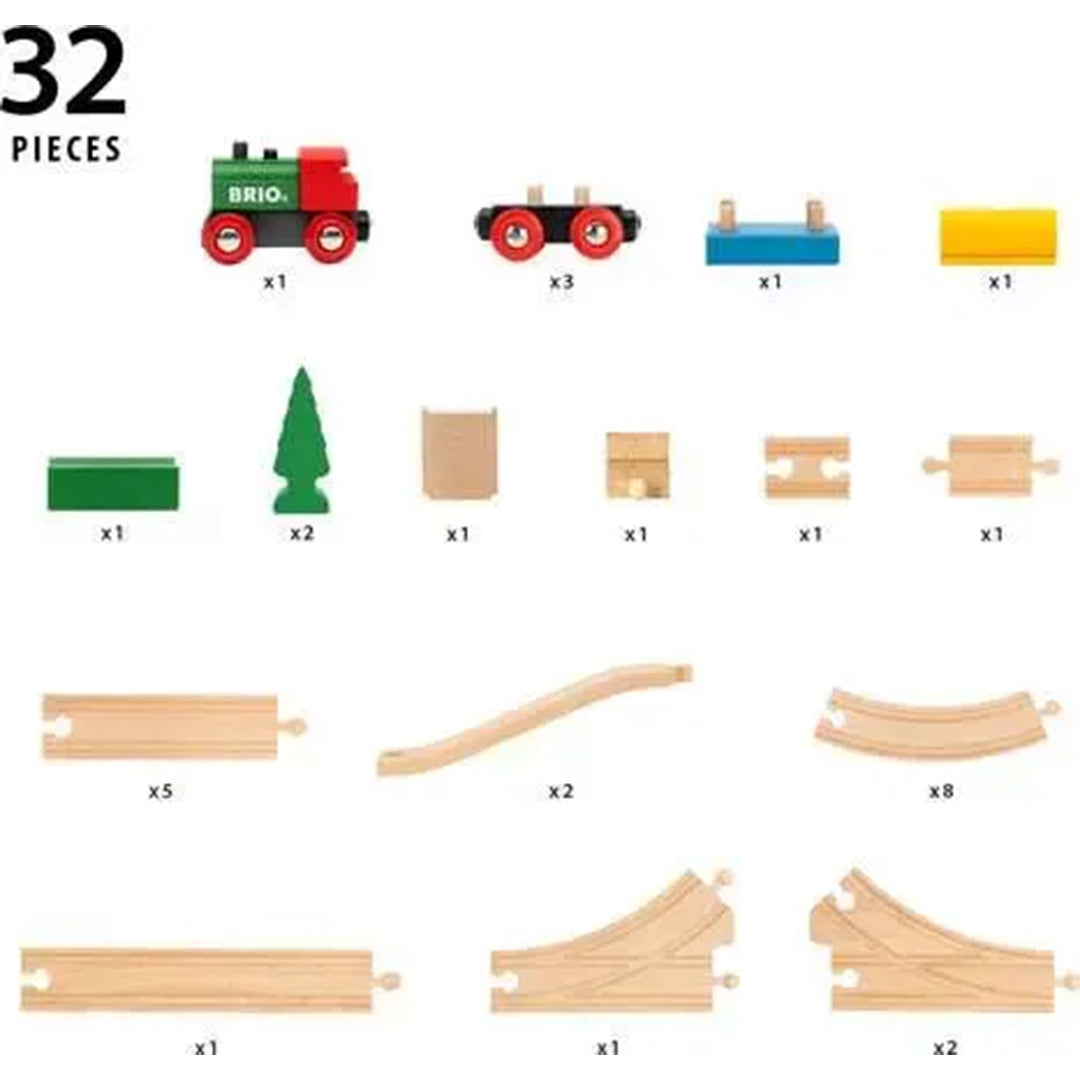 brio treinbaan 65 jaar jubileumeditie - 32-delig