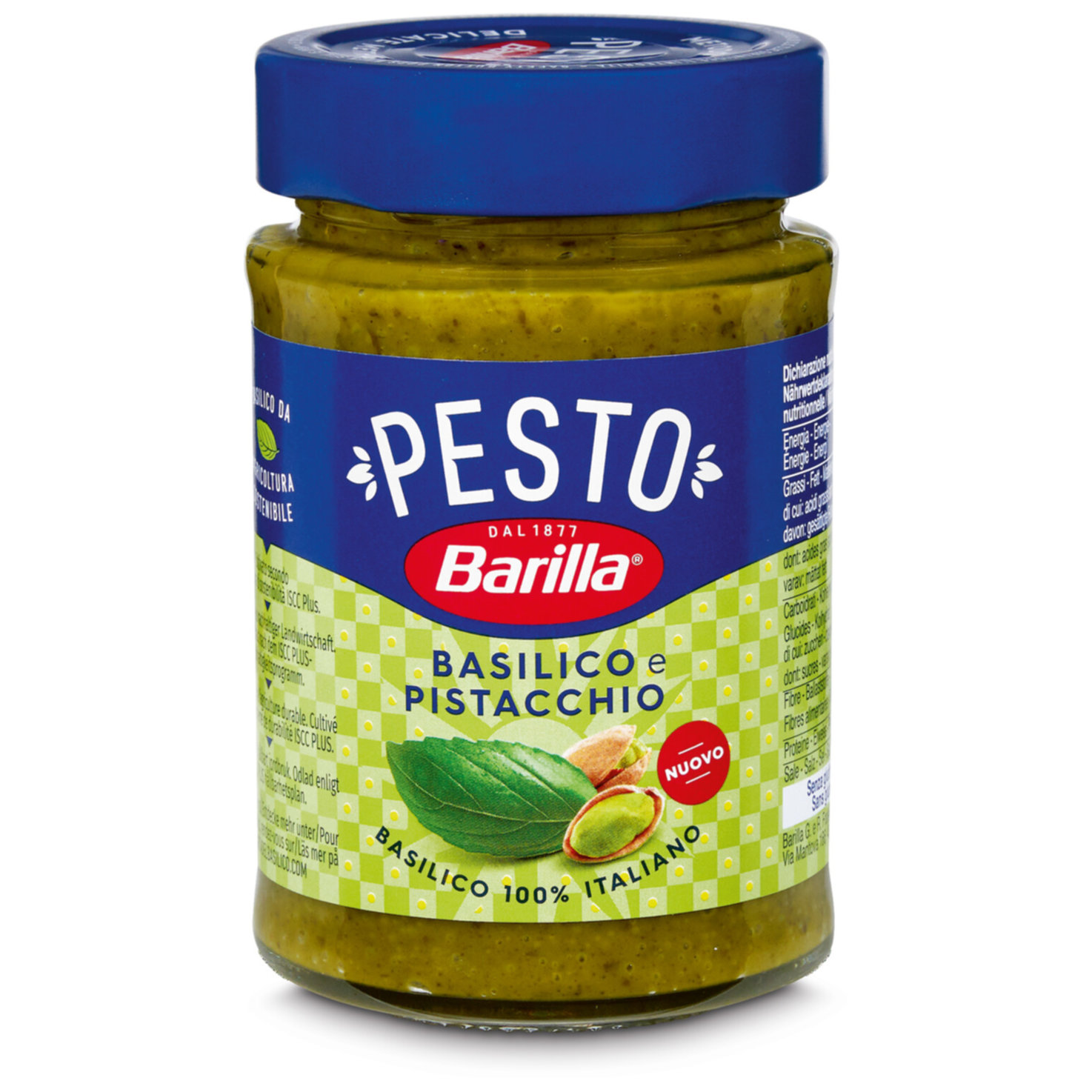 Barilla Pesto Basilico e Pistacchio