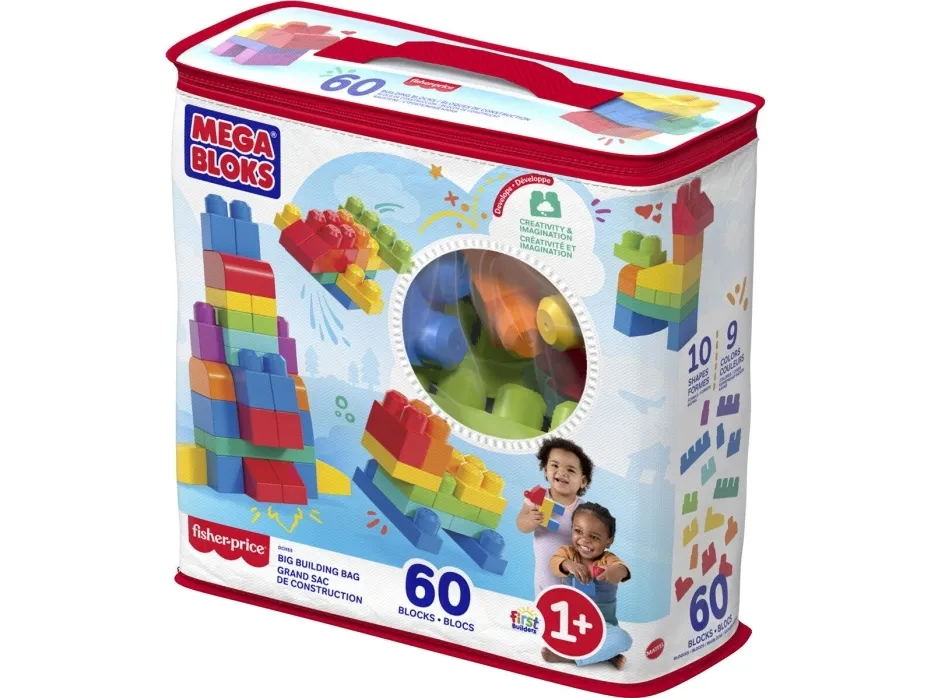 Mega Bloks DCH63, Byggesæt, 1 År, 60 stk