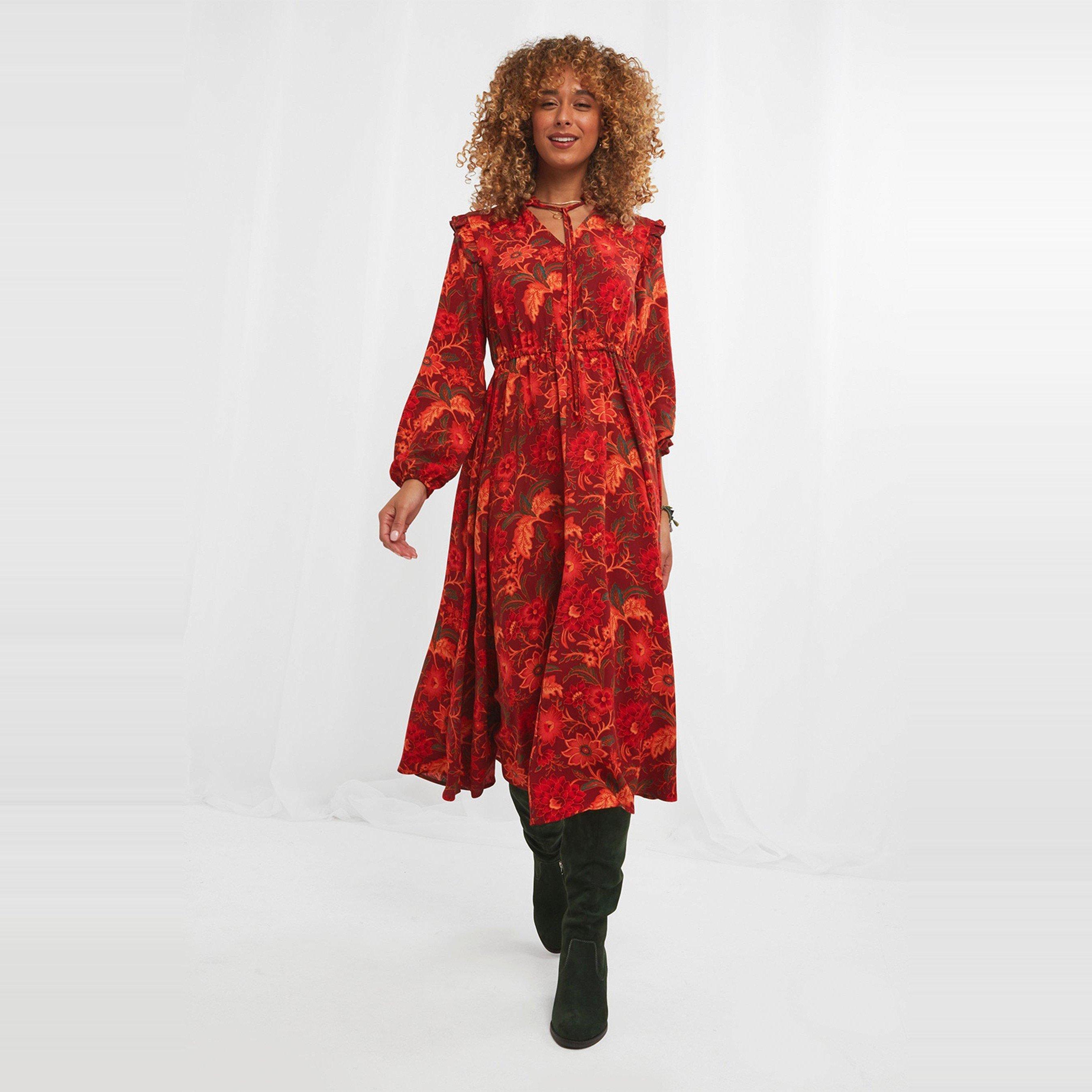 Joe Browns Ladies Floral Midi Dress