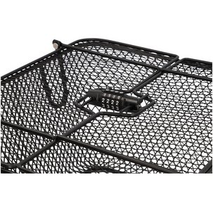 Panier pour porte-bagages de vélo PLUS Safe, noir