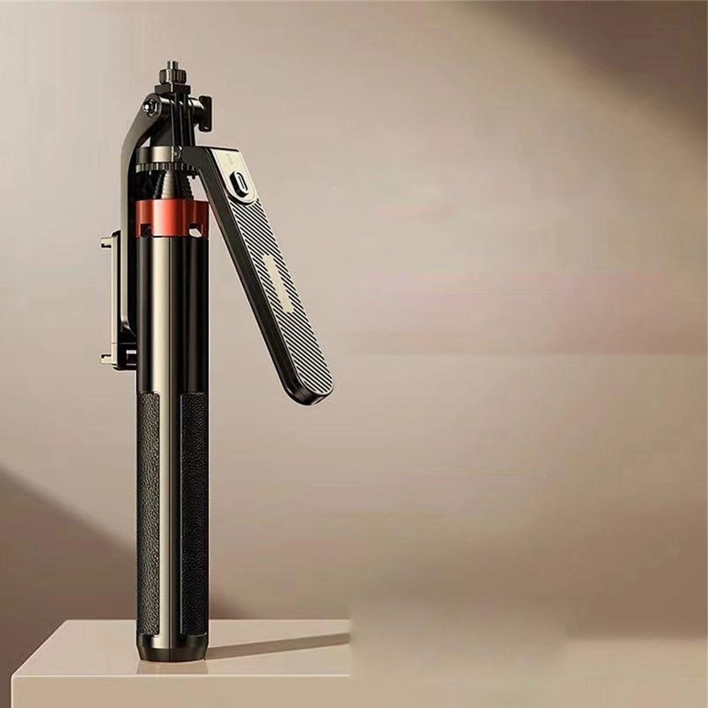 (30-160cm) Funsnap 360° Verstellbarer Teleskop Tripod Stativ / Selfie Stick mit Smartphone Halterung / 1/4