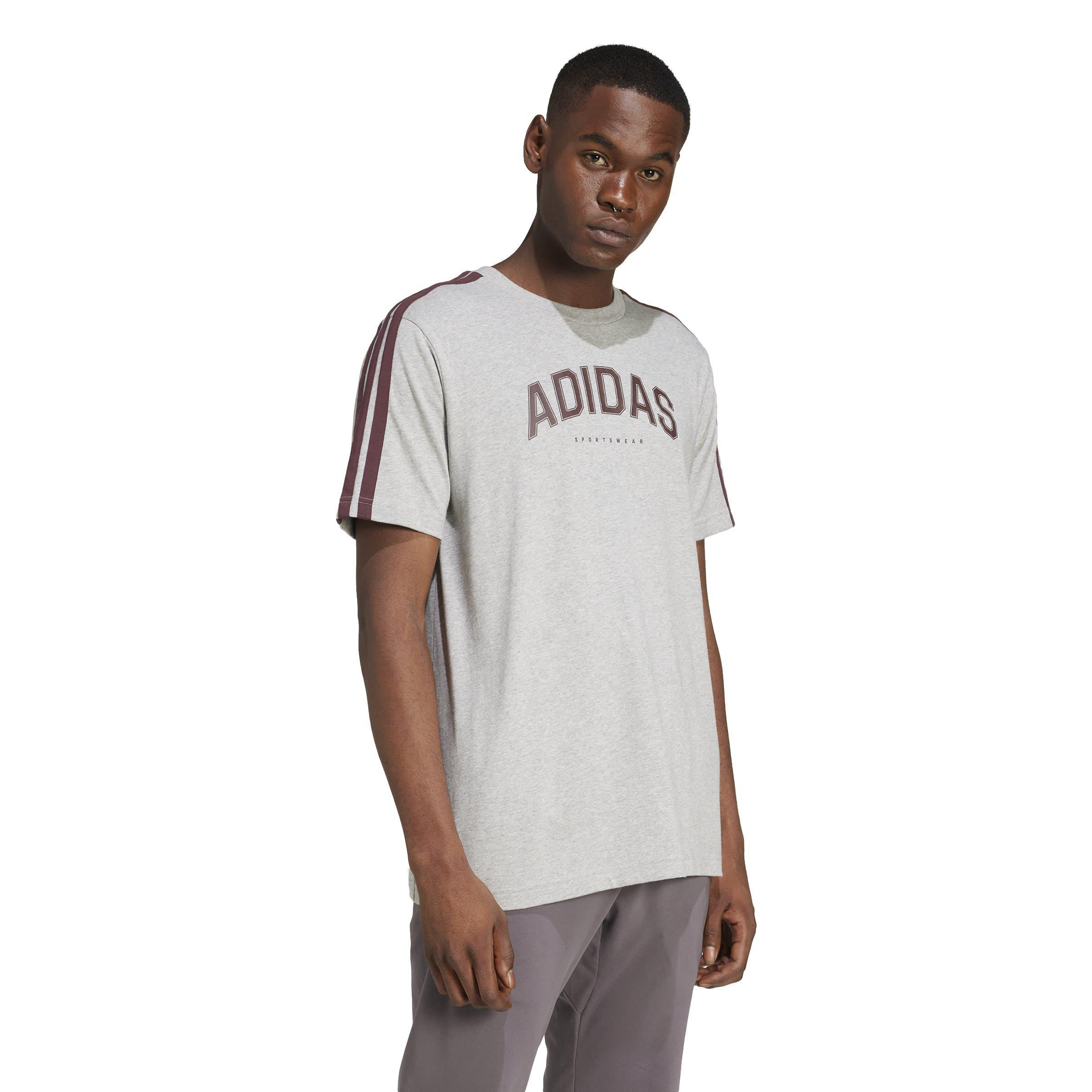 adidas Codes Collegiate Linear Graphic T Shirt Mens