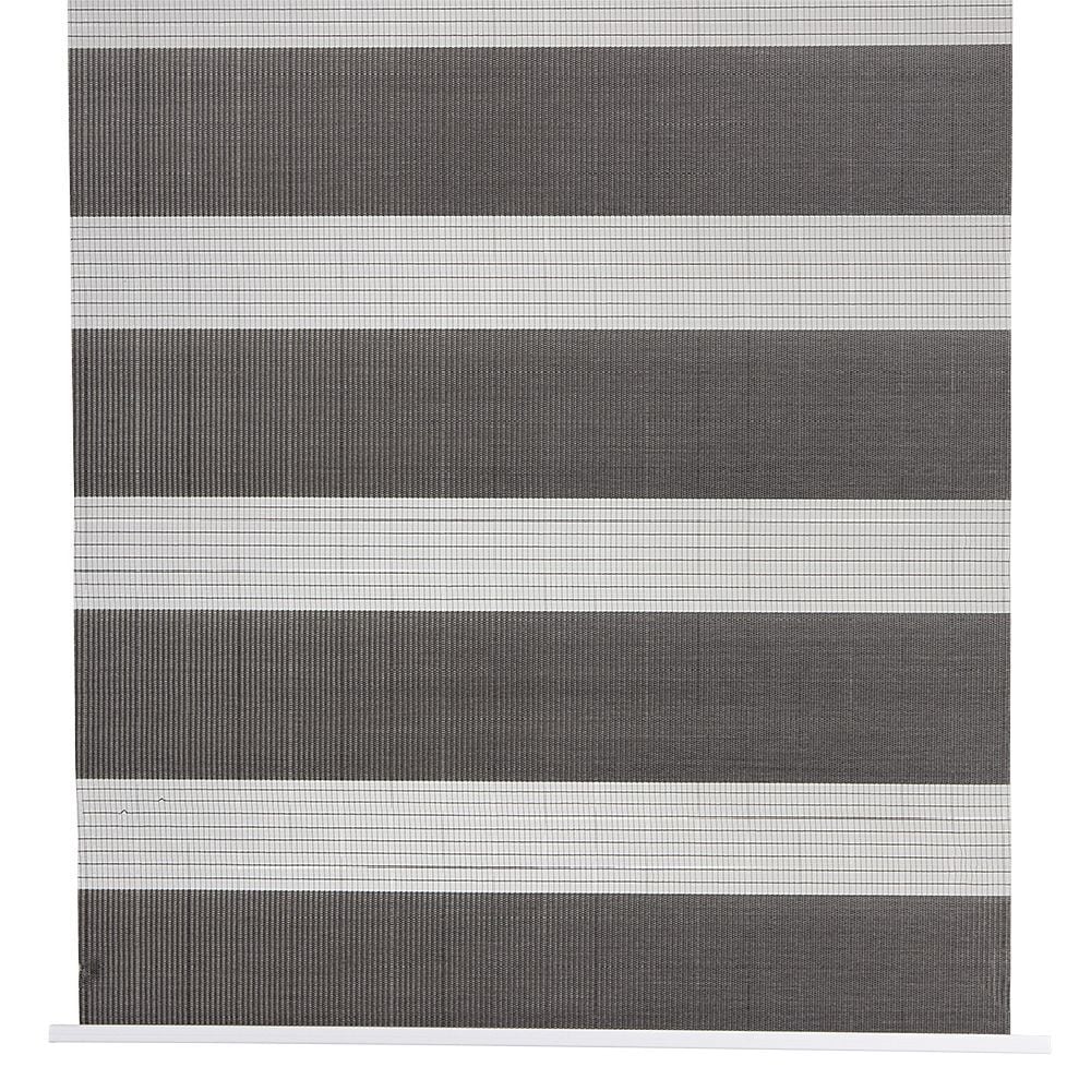 Store enrouleur jour/nuit gris anthracite 45x185cm