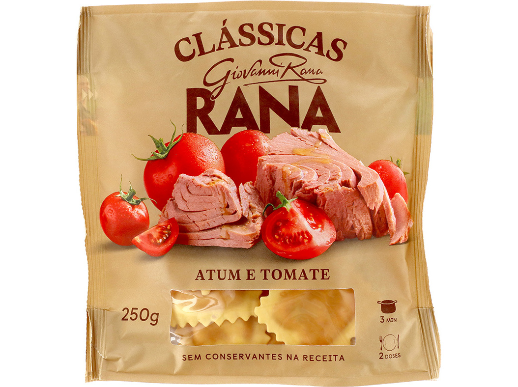 RAVIOLI DE ATUM E TOMATE RANA 250G