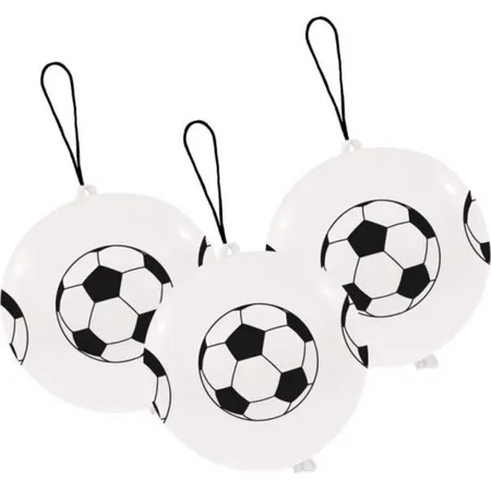 amscan Latexballons Punch Balls Fußball 3 Stück