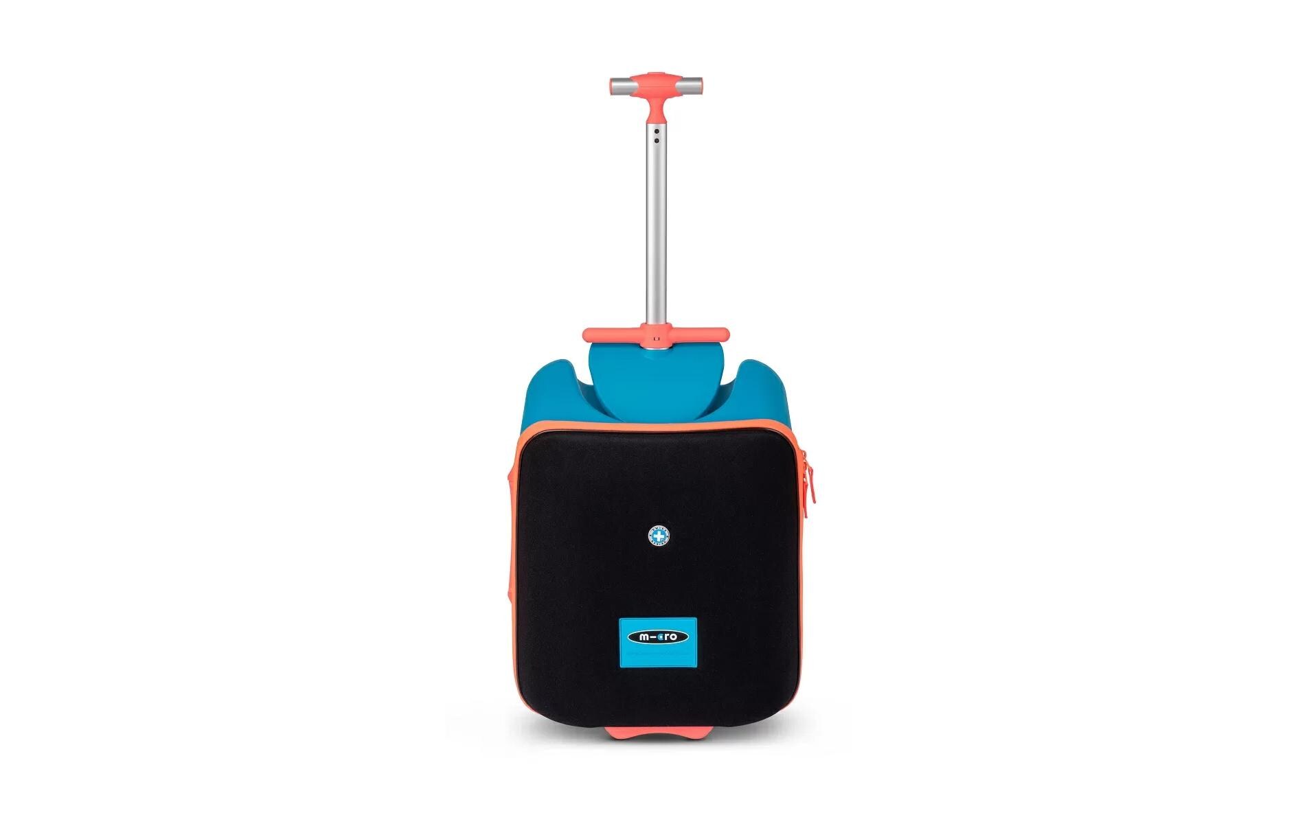 Kinder-Reisekoffer Micro Luggage Eazy Ocean Blue<br>Koffer, Trolley und Buggy in einem