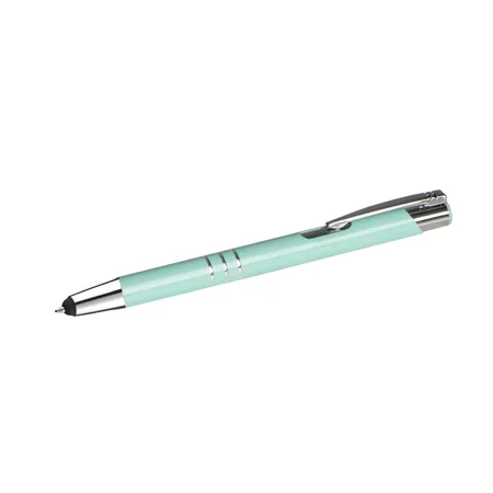 Livepac Office Touchpen Kugelschreiber aus Metall / Farbe: pastell mint