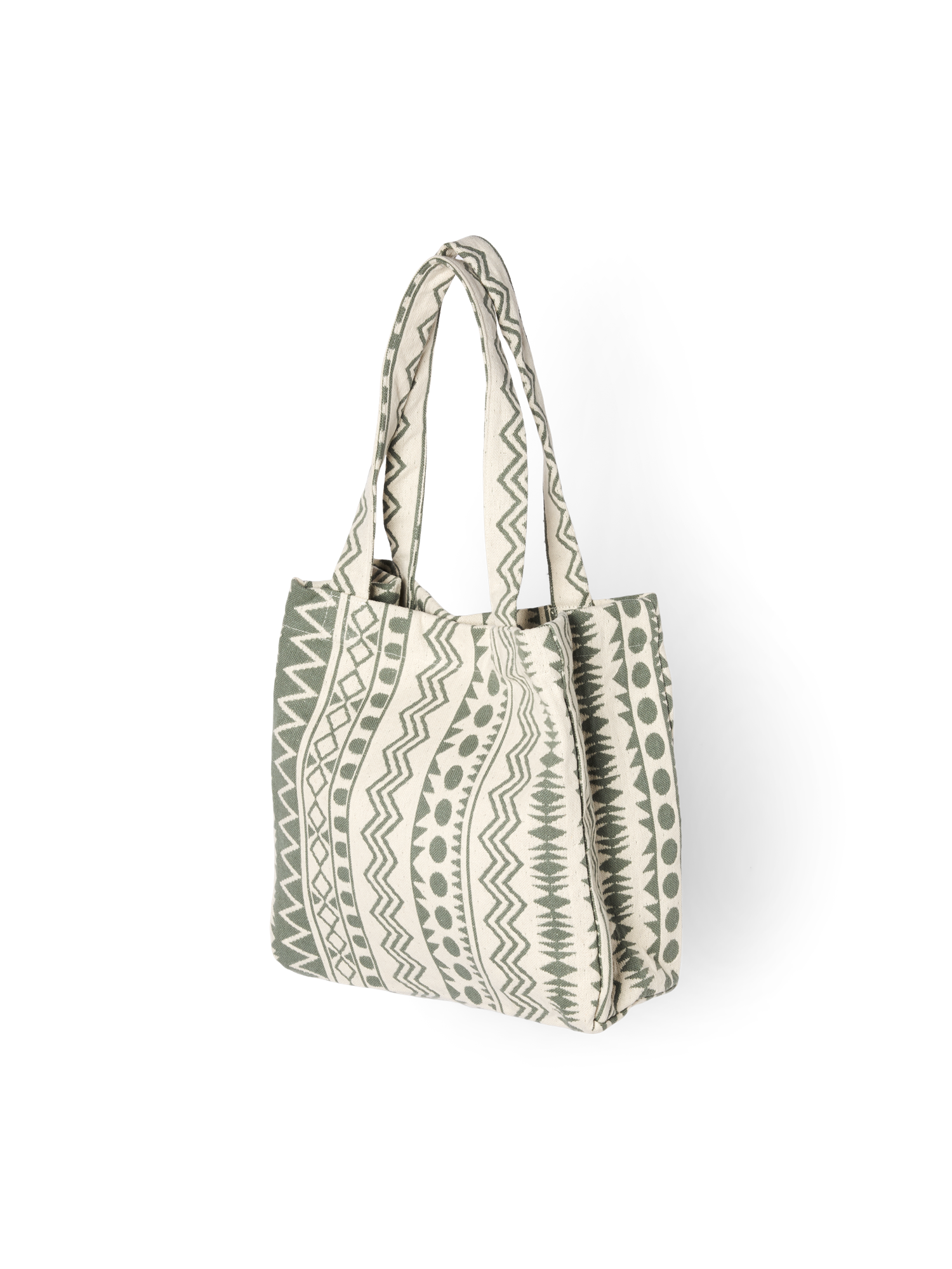 Mulepose | Bomuld. Mål 30 x 30 x 13 cm. | Off White