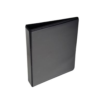 Exacompta Kreacover - Classeur à anneaux personnalisable - Dos 47 mm - A4 Maxi - pour 200 feuilles - noir - 3 pochettes extérieures