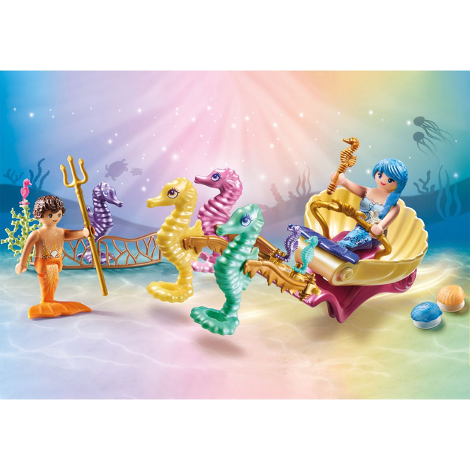 Playmobil® 71500 - Meeresbewohner mit Seepferdchenkutsche - Playmobil® Princess Magic
