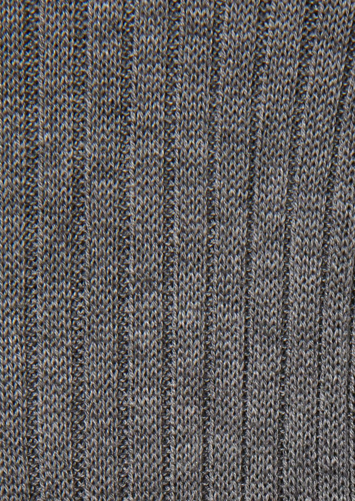 Chaussettes en coton fil d'Ecosse uni gris moyen