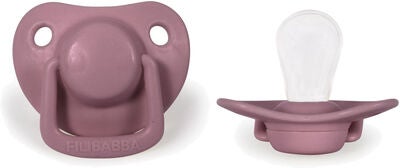 FILIBABBA Smokk 0-6m 2-pack, Dusty Rose