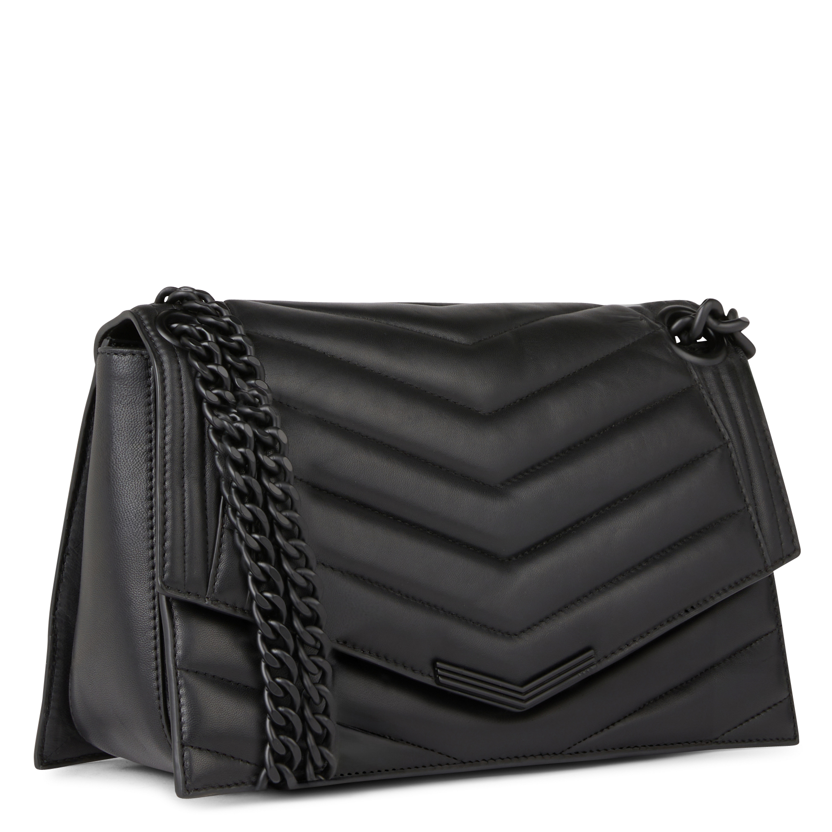 THE 1 TIMELESS L - Sac bandoulière en cuir | Noir
