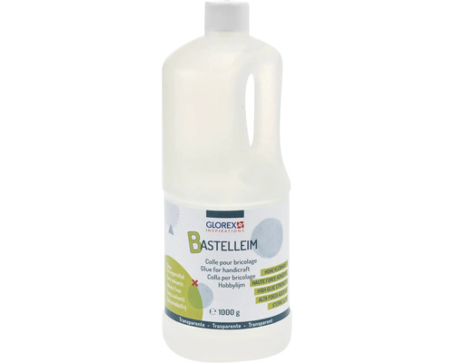 Universele hobbylijm, alleslijm, kristalhelder, 1000 g