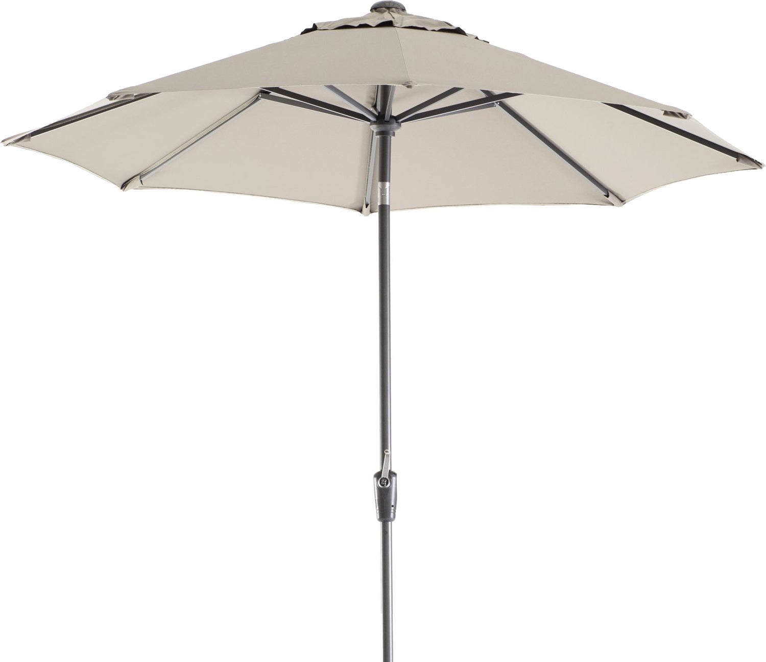Intratuin parasol Trinidad crème 80+UV D 250 cm