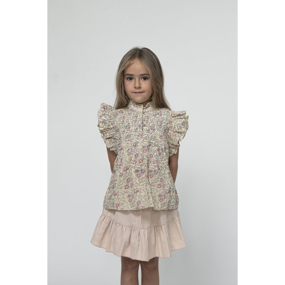 Køb Sofie Schnoor AOP Flower Top