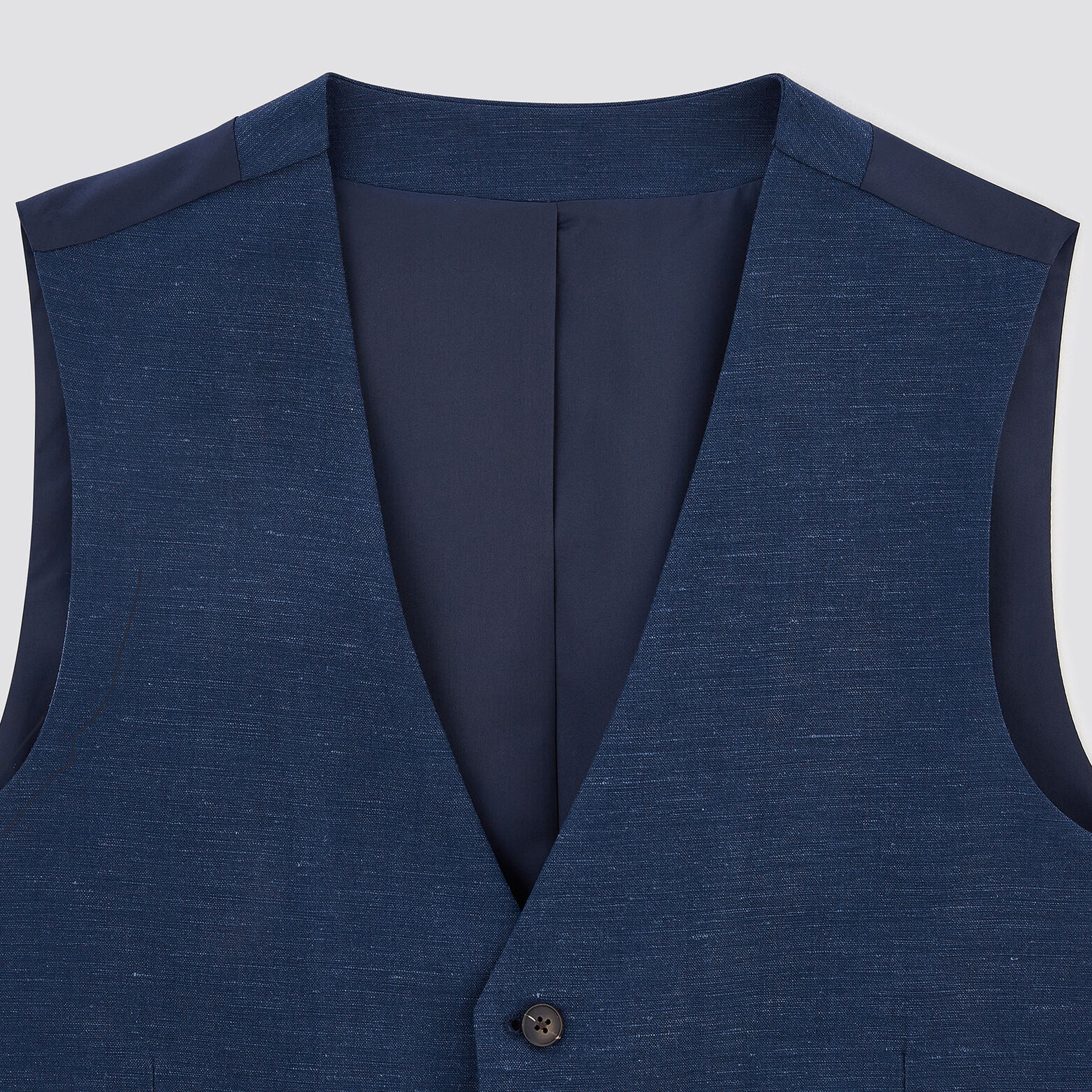 Gilet de costume Bleu