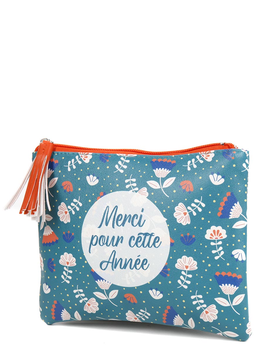 Trousse de toilette DerriÀre la porte Paix Merci pour cette AnnÀe