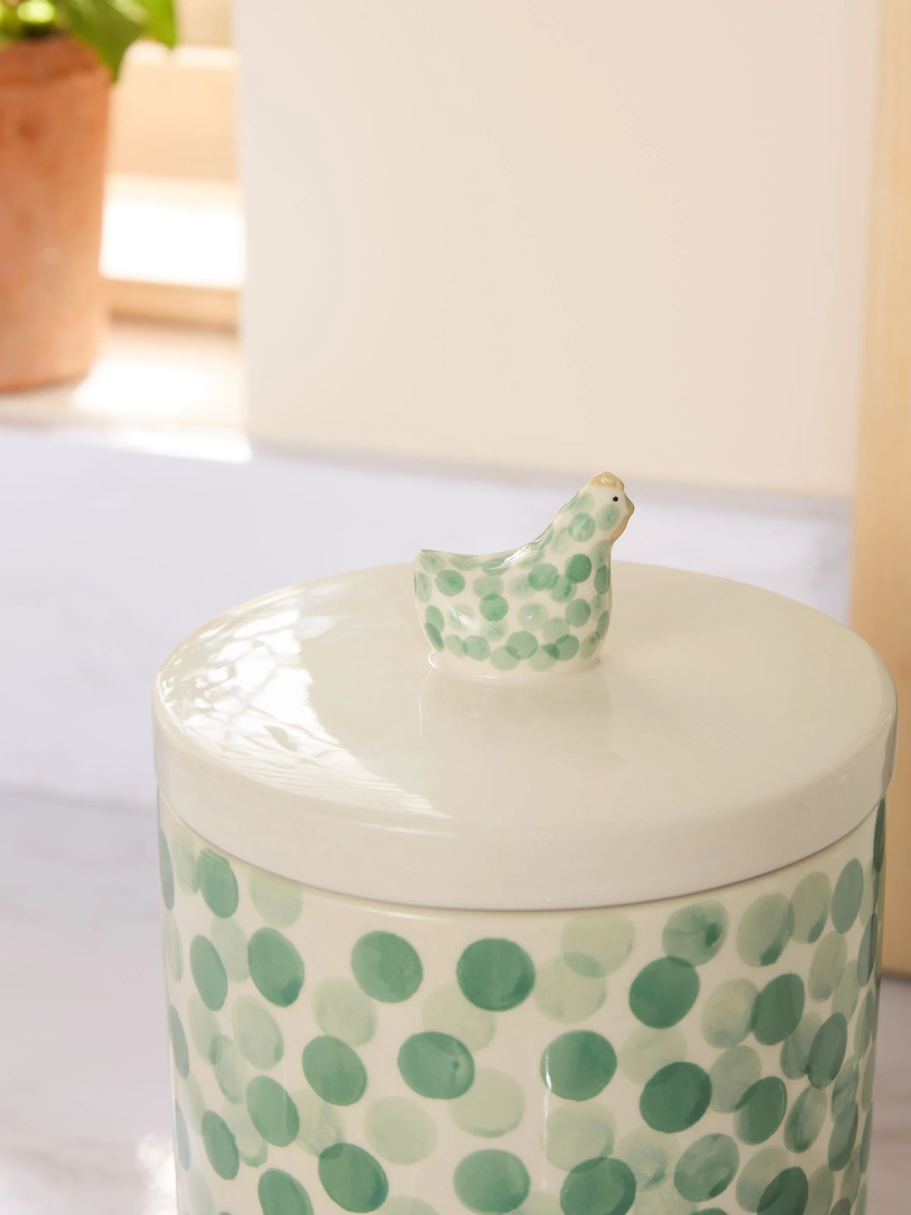 Chicken Ceramic Biscuit Jar