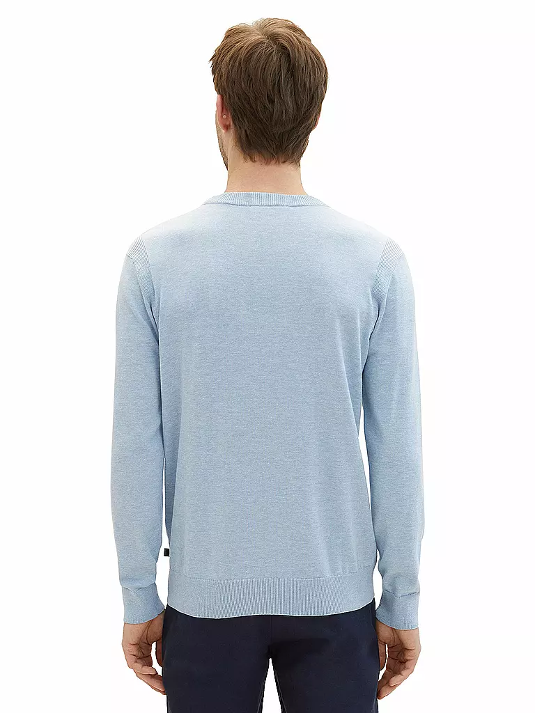 TOM TAILOR Pullover Regular Fit hellblau