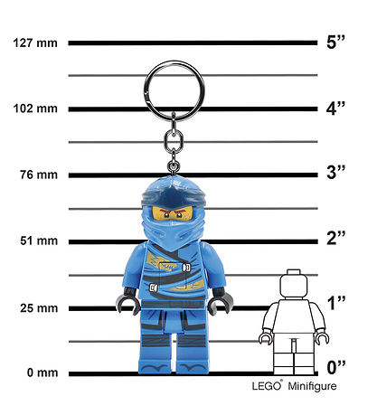 LEGO® Ninjago Schlüsselanhänger m. Taschenlampe - Jay