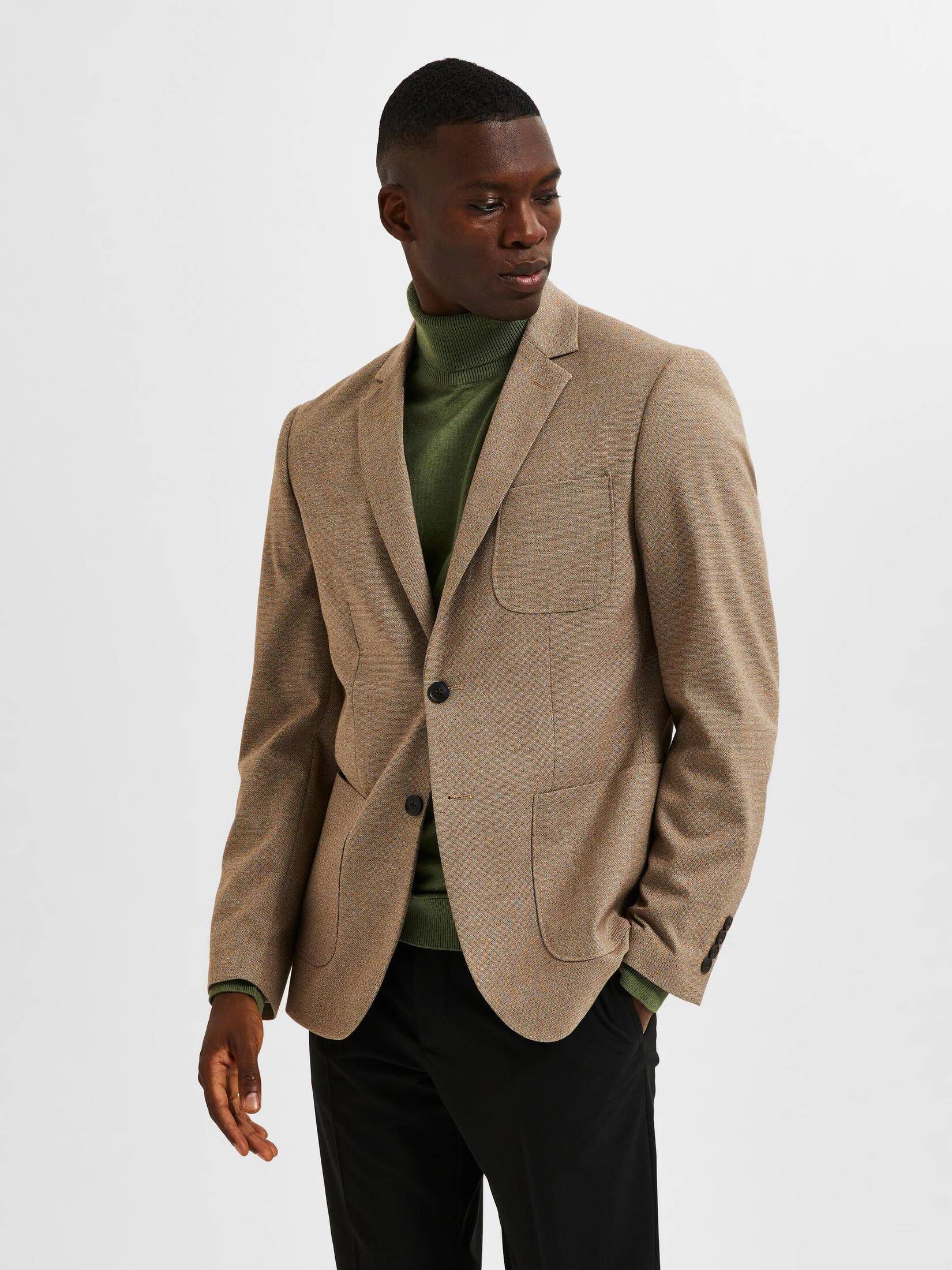Selected Homme| Herren Blazer SLHSLIM-GABE STRUCTURE BLZ B NOOS