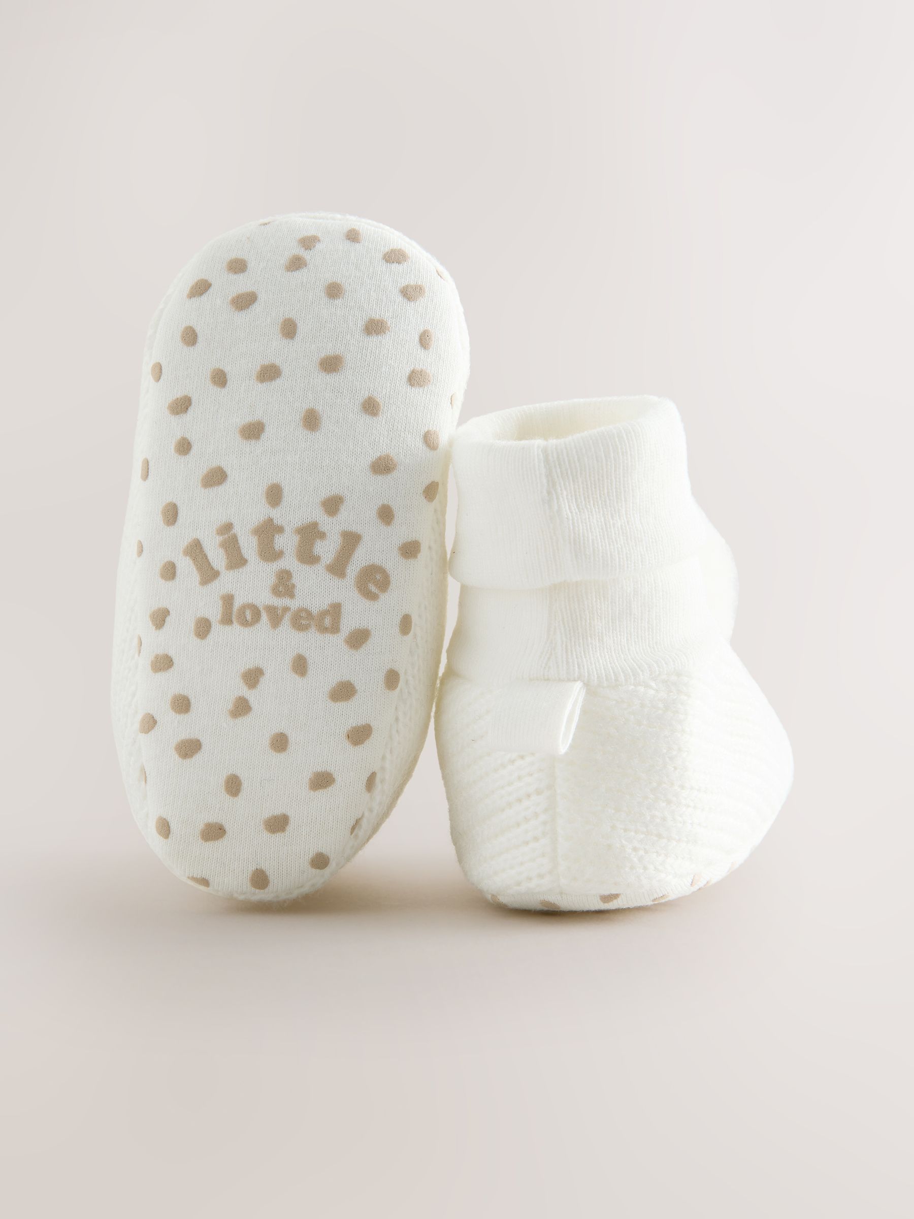 Wit - Baby Sokken Top Boots (0-18mnd)