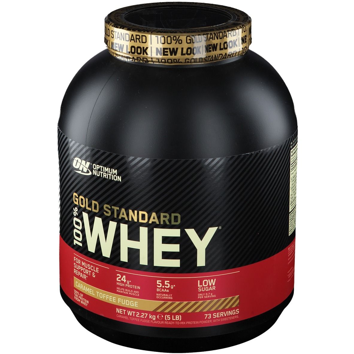 Optimum Nutrition 100% Whey Gold Standard Caramel Toffee Fudge