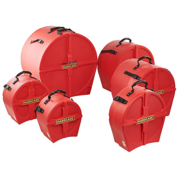 Hardcase HRockFus6 F.Lined Set Red