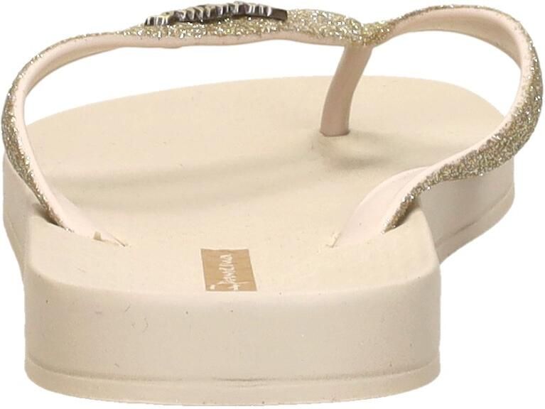 Ipanema Anatomic Lolita teenslippers met glitters lichtroze