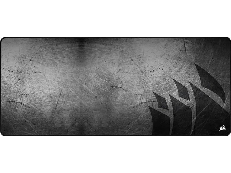 Corsair Gaming-Mausmatte MM350 PRO Extended XL Grau/Schwarz Spritzwassergeschütztes Premium-Gaming-Mauspad aus Stoff im XL-Format