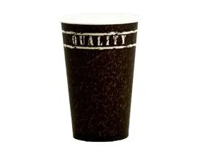 Kaffebæger Pap Ø90xH130mm 40cl 16oz Single Wall Coffee-line Quality,20 ps x 50 stk/krt