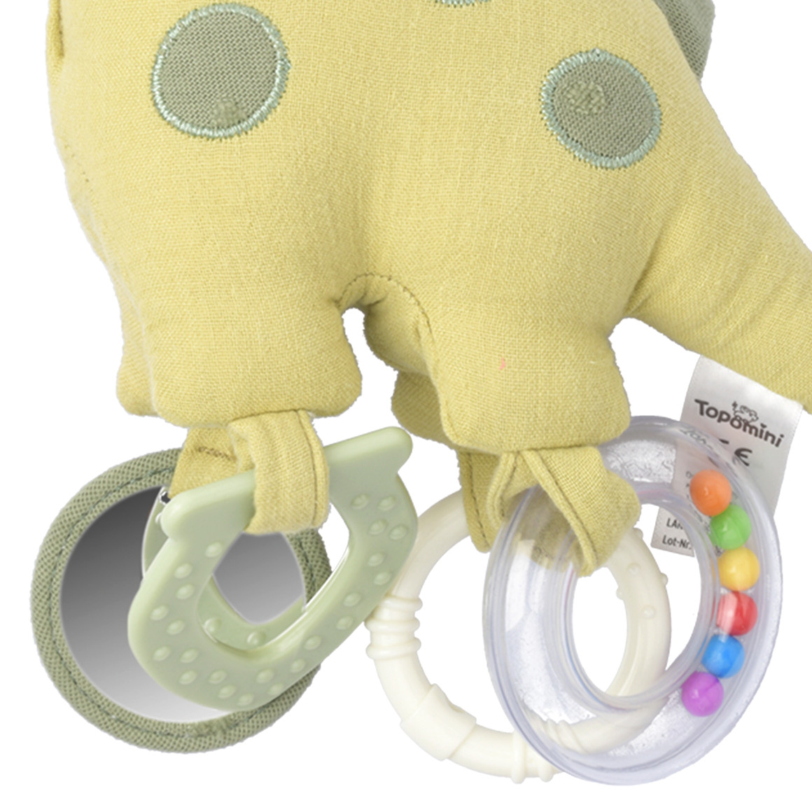 Topomini Baby Activity Dino mit vielen Elementen grün
