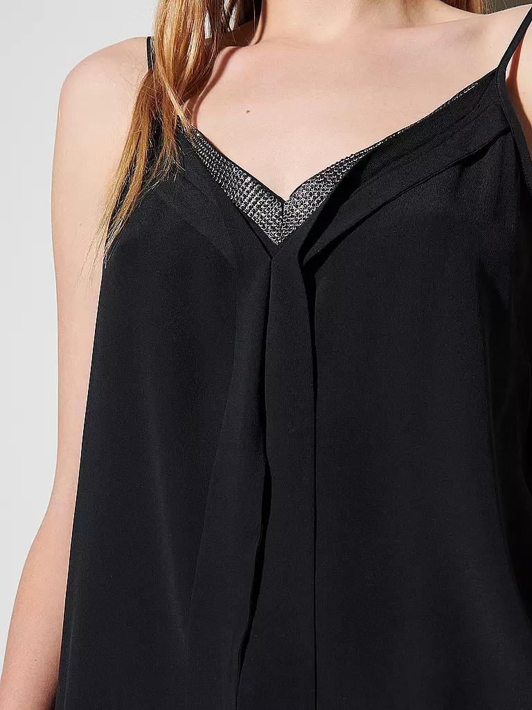 LUISA CERANO Top schwarz