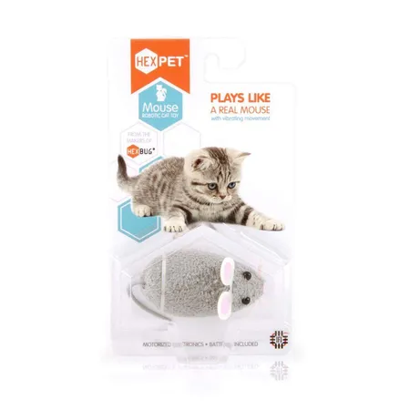 Hexbug Mouse Cat Toy - Grey