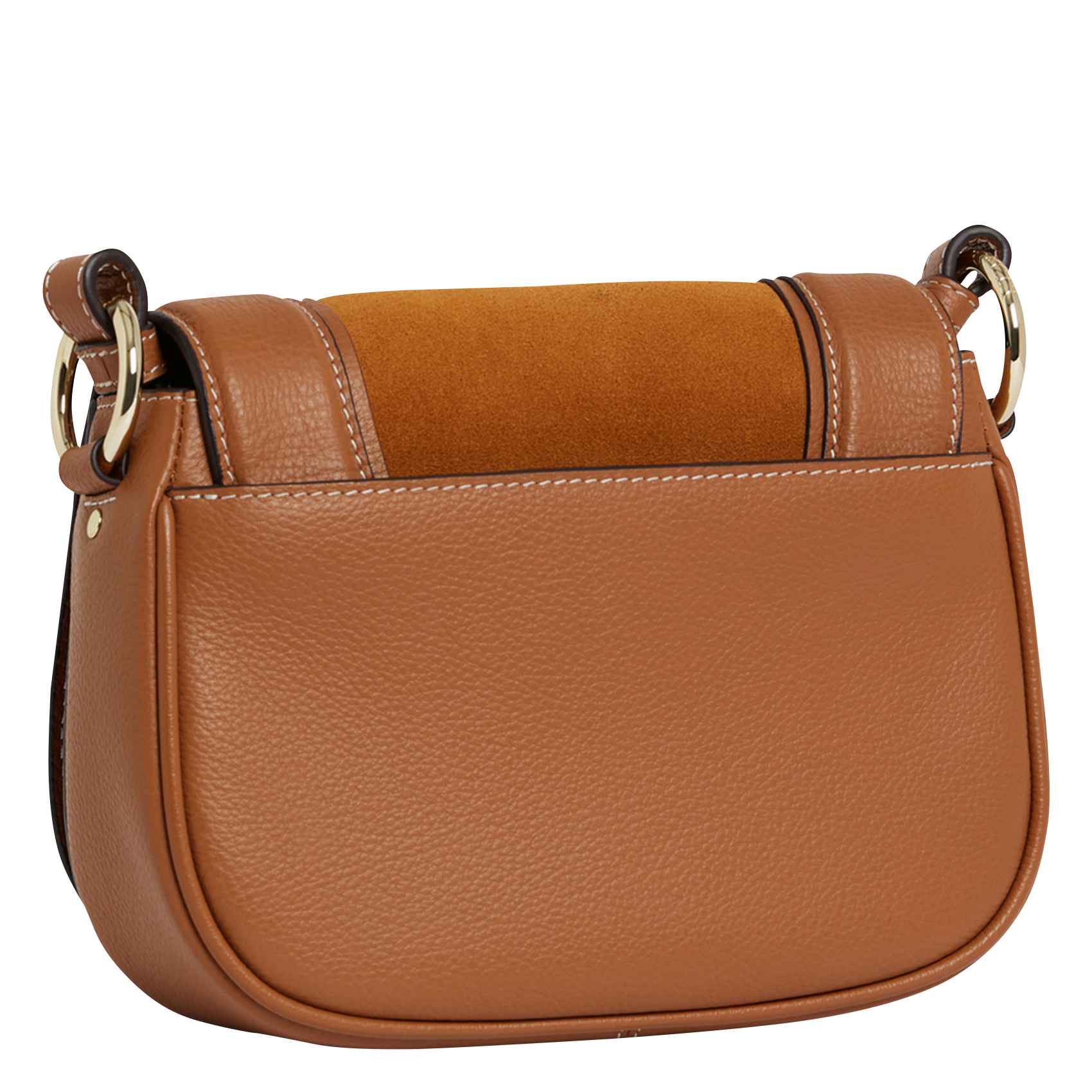 ELLA - Sac bandoulière en cuir | Marron